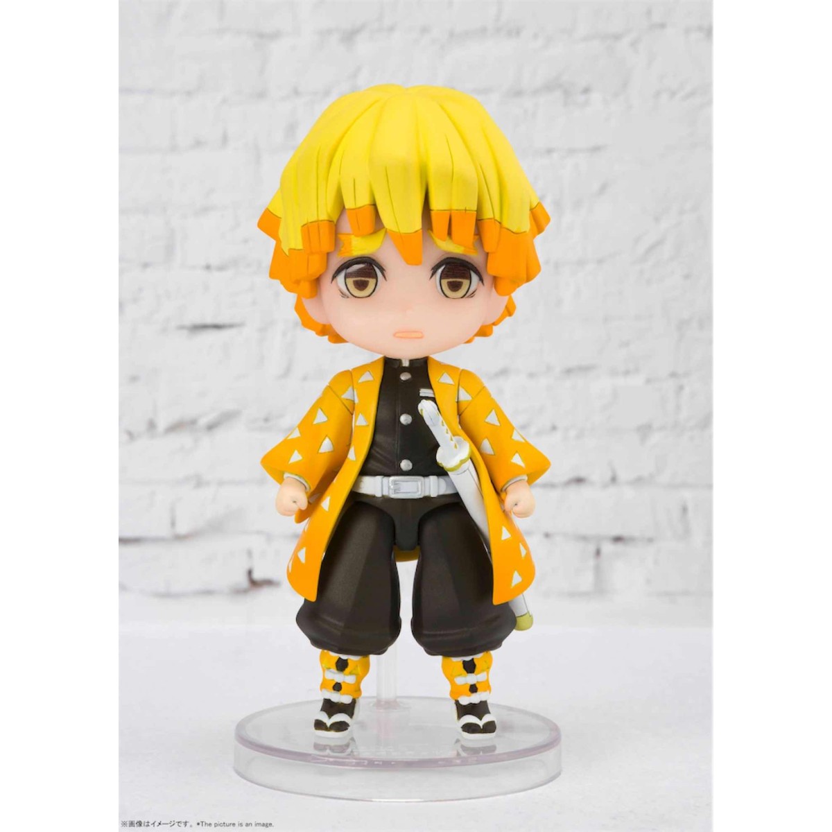 Bandai figurine Figuarts MINI - ZENITSU AGATSUMA - Dämonentöter KIMETSU NO YAIBA
