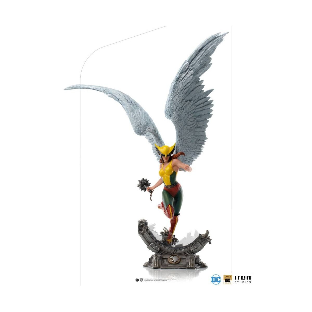 Iron Studios DC Comics - Hawkgirl BDS Deluxe Kunst Maßstab 1/10