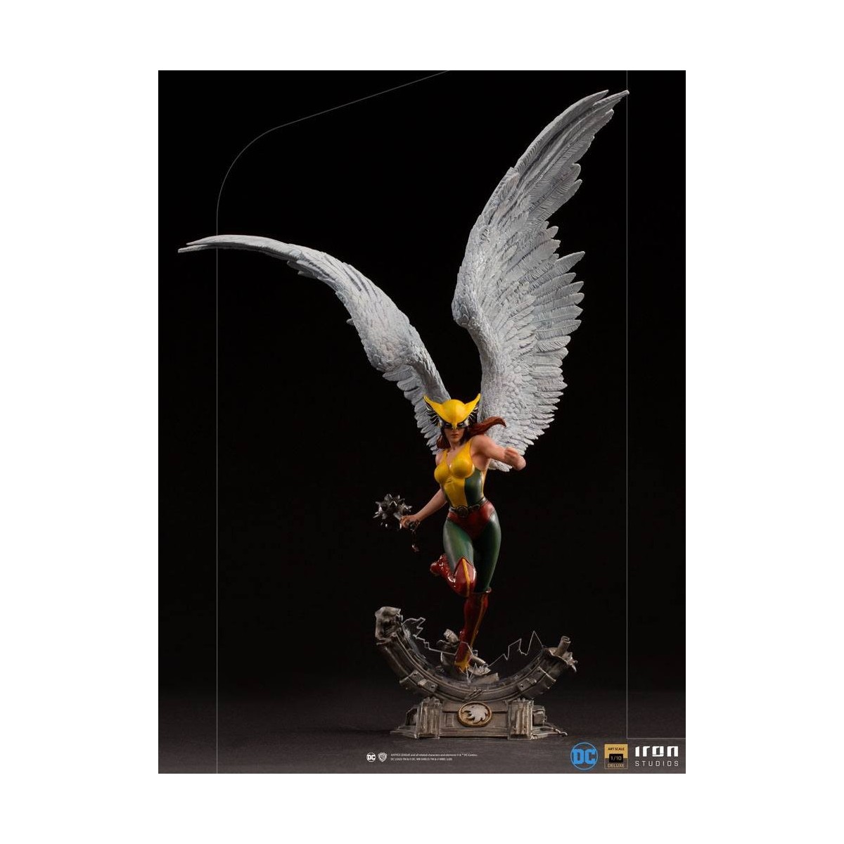 Iron Studios DC Comics - Hawkgirl BDS Deluxe Kunst Maßstab 1/10
