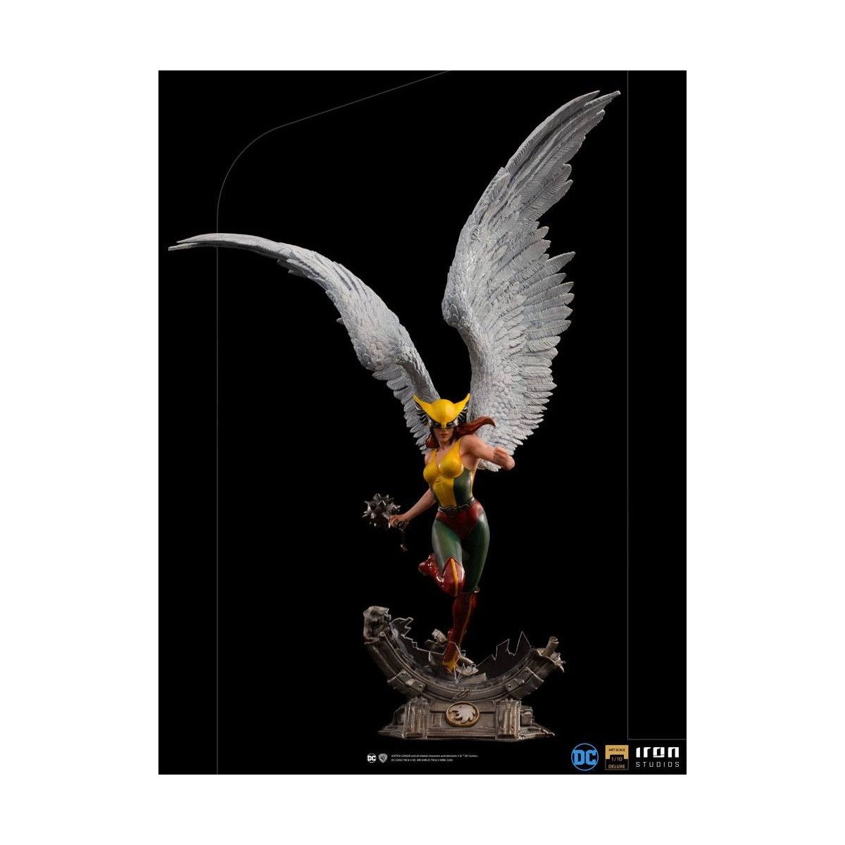 Iron Studios DC Comics - Hawkgirl BDS Deluxe Kunst Maßstab 1/10