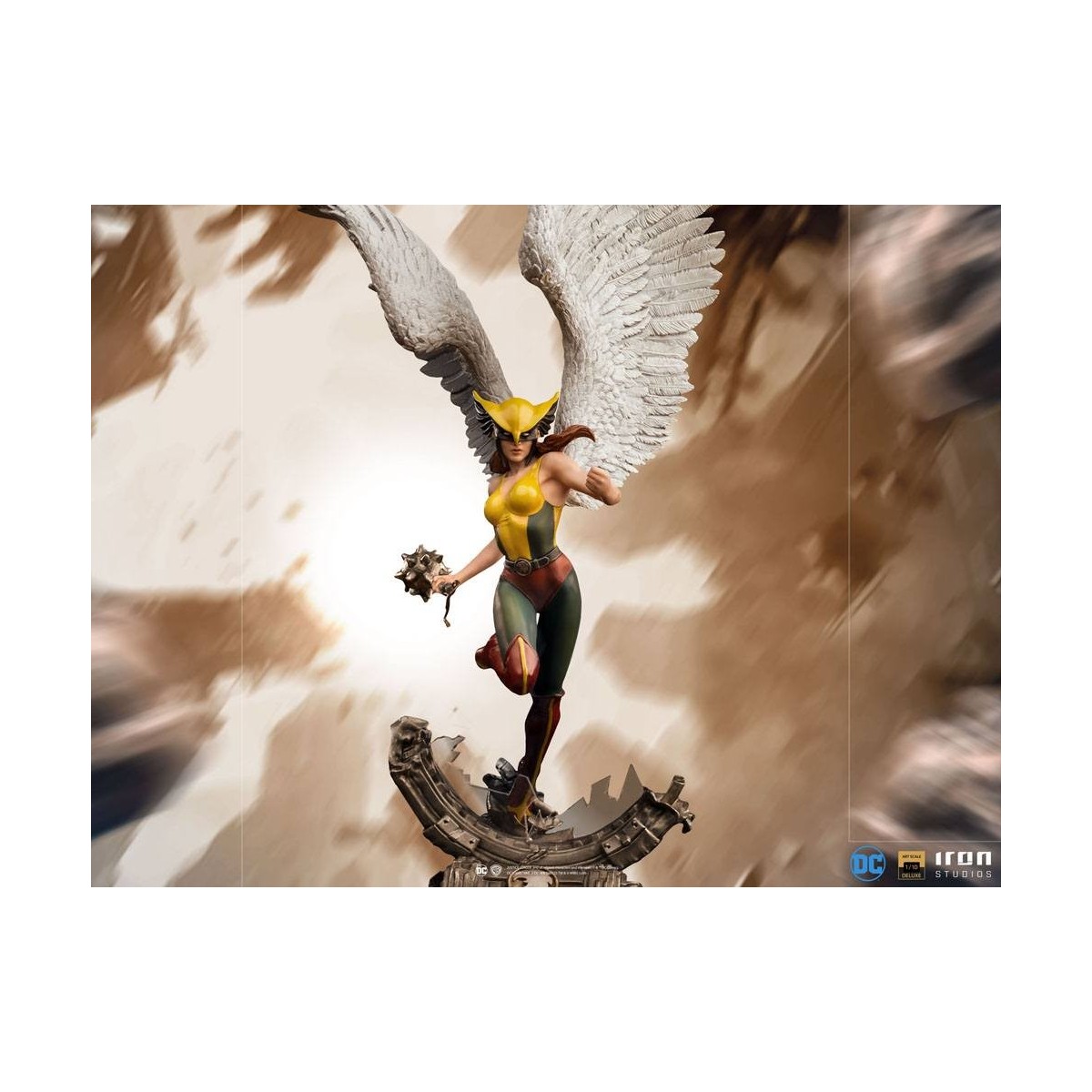 Iron Studios DC Comics - Hawkgirl BDS Deluxe Kunst Maßstab 1/10