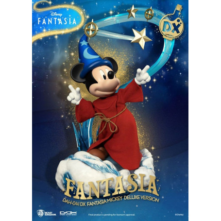 Beast Kingdom - Mickey Fantasia Deluxe Version - Dynamic Action Heroes 1/9 Actionfigur