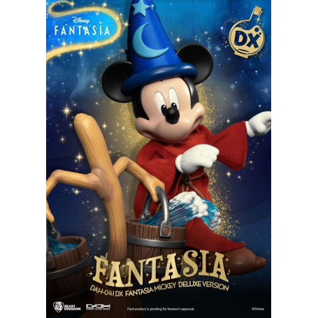 Beast Kingdom - Mickey Fantasia Deluxe Version - Dynamic Action Heroes 1/9 Actionfigur