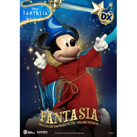 Beast Kingdom - Mickey Fantasia Deluxe Version - Dynamic Action Heroes 1/9 Actionfigur
