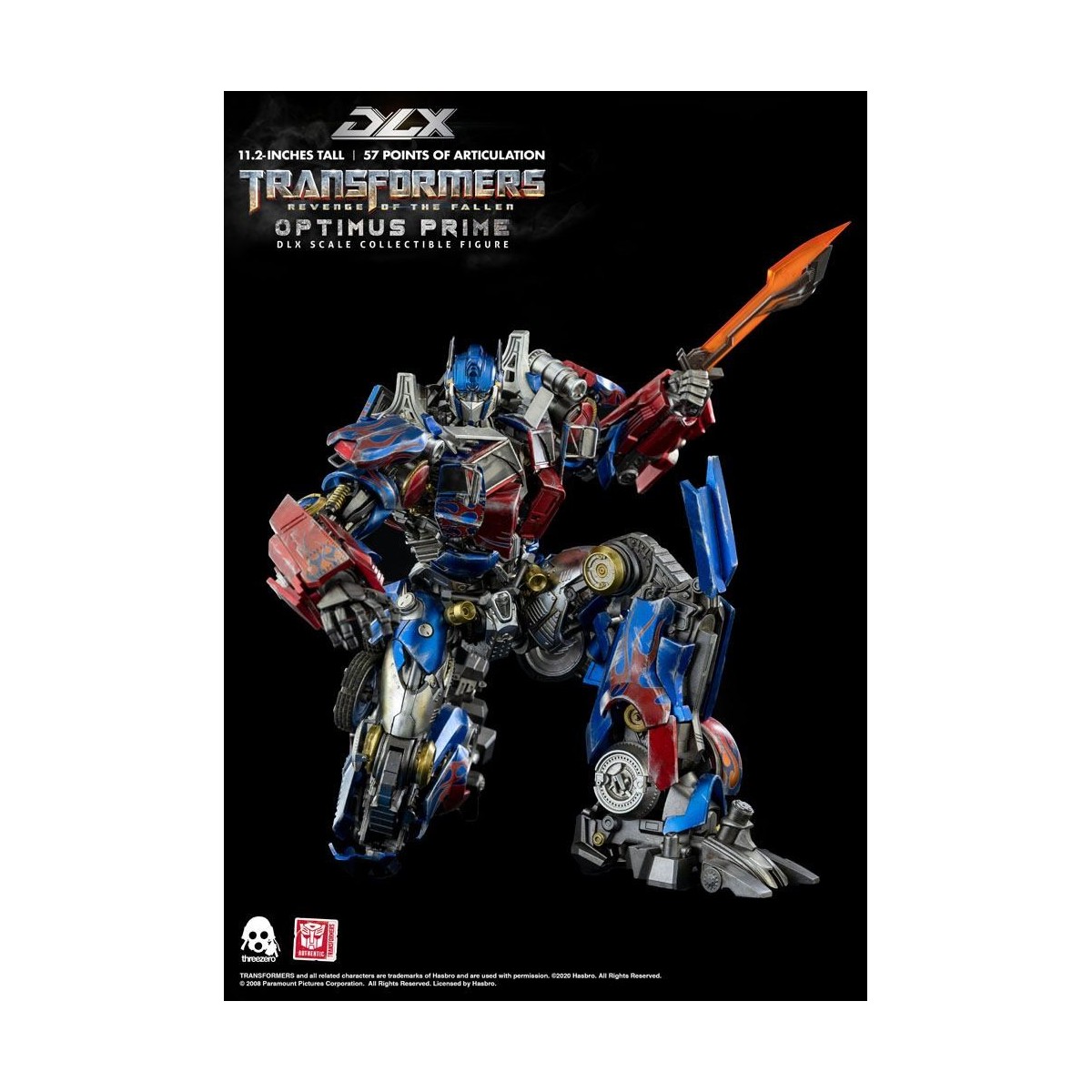 Drei0 Transformers - DLX OPTIMUS PRIME - Transformers 2 : Die Rache 