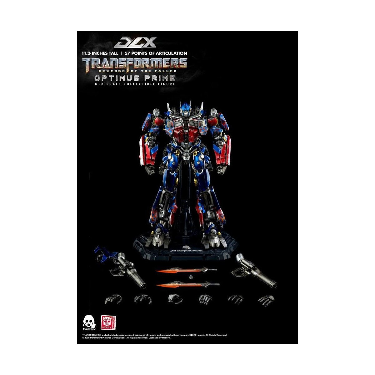 Drei0 Transformers - DLX OPTIMUS PRIME - Transformers 2 : Die Rache 