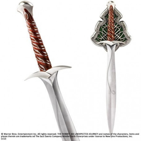 Noble Collection Le hobbit Dard Epee de Bilbo Replique
