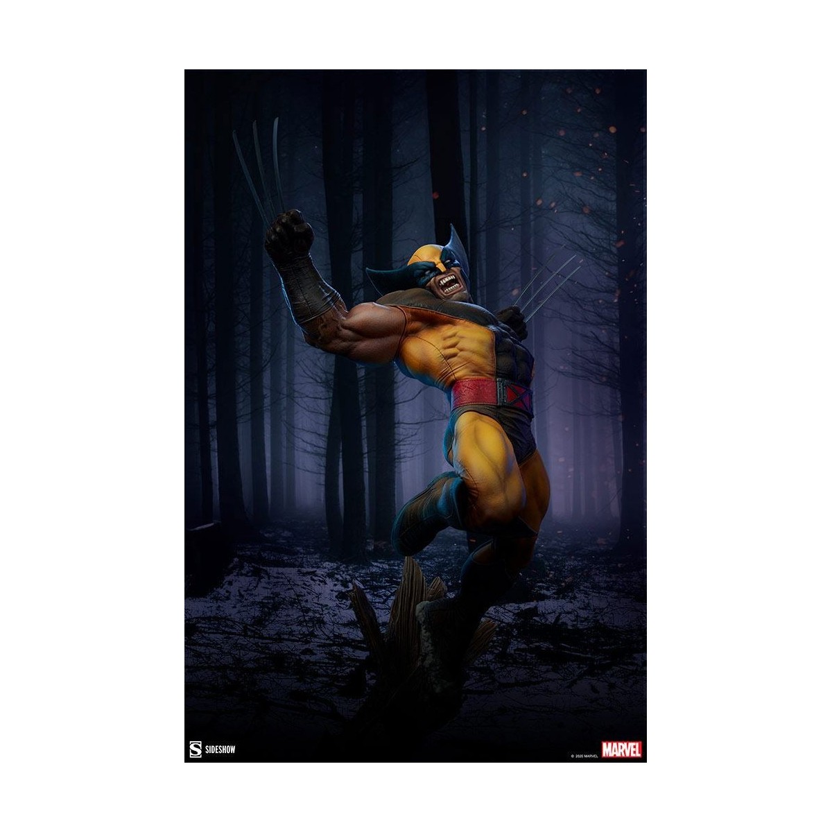 Sideshow Wolverine Braun Kostüm Premium Format