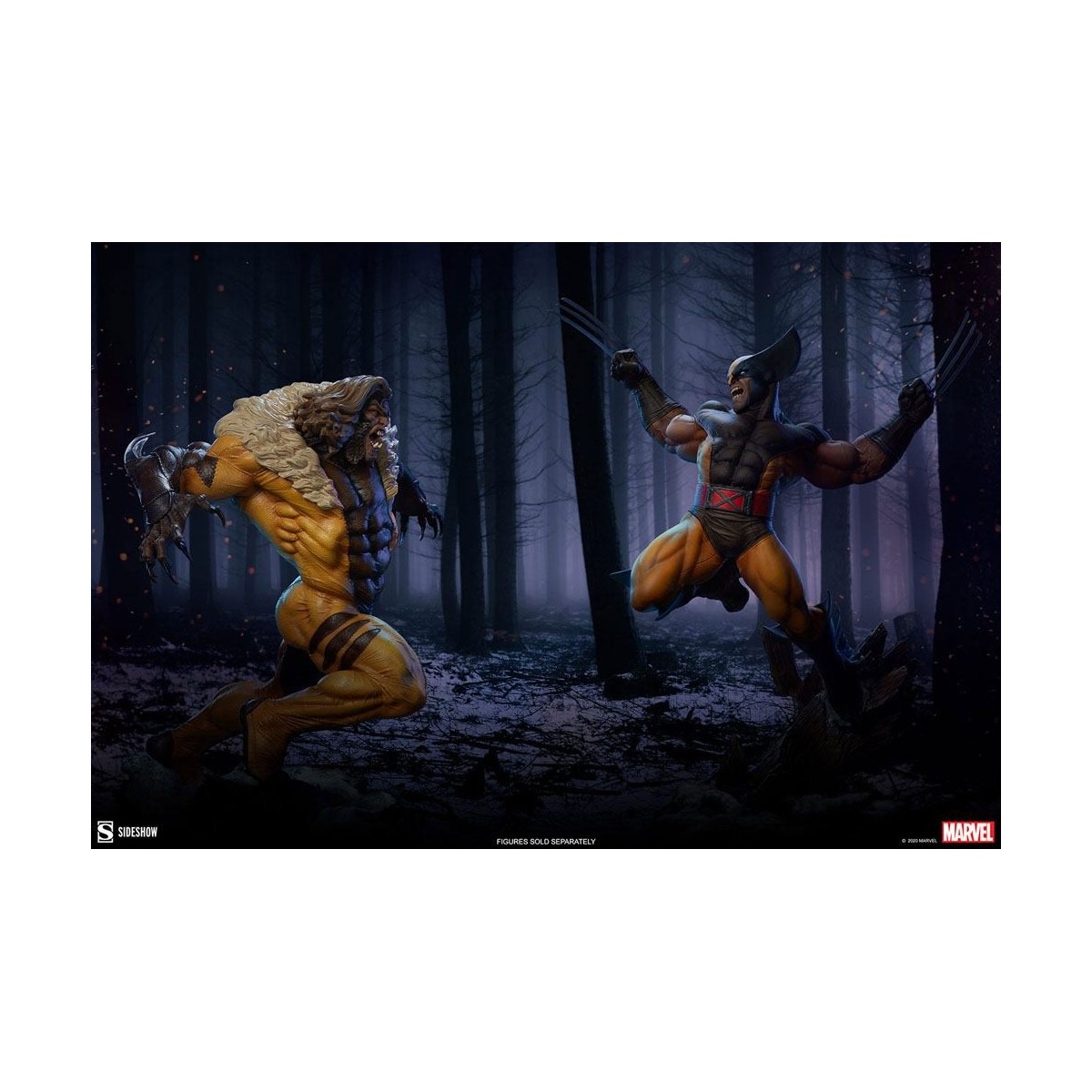 Sideshow Wolverine Braun Kostüm Premium Format