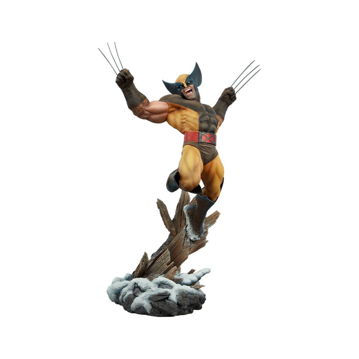 Sideshow Wolverine Braun Kostüm Premium Format