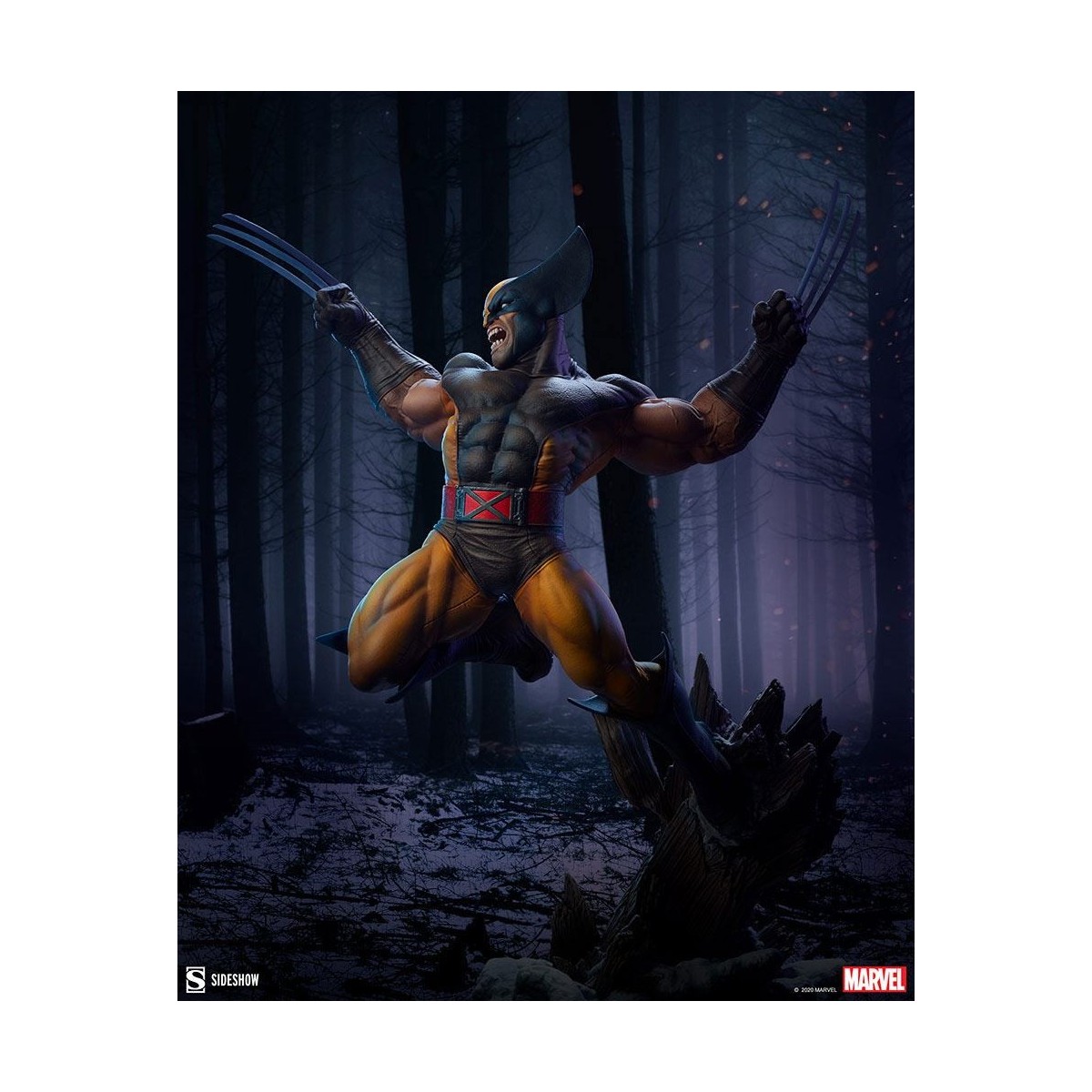 Sideshow Wolverine Braun Kostüm Premium Format