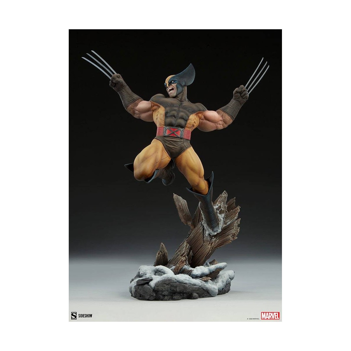 Sideshow Wolverine Braun Kostüm Premium Format