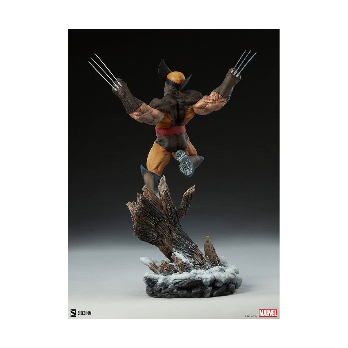 Sideshow Wolverine Braun Kostüm Premium Format