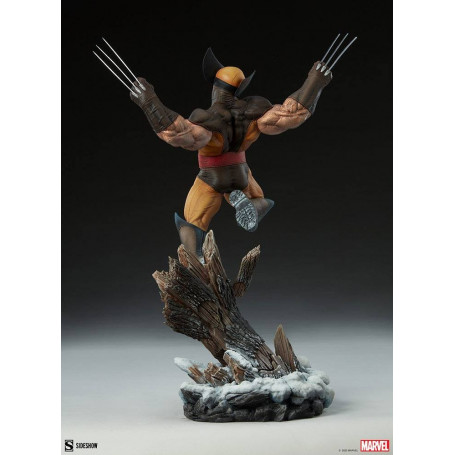 Sideshow Wolverine Braun Kostüm Premium Format