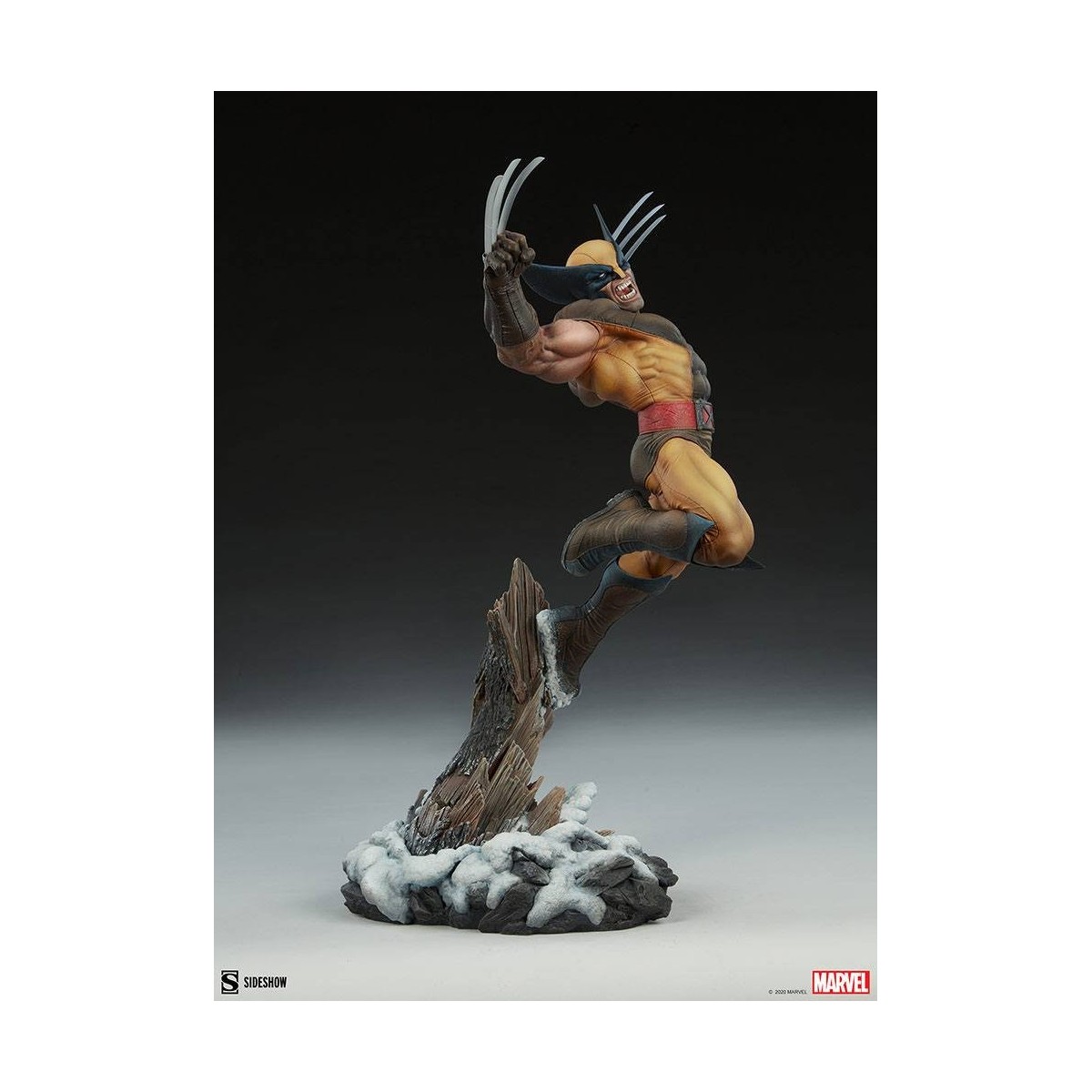 Sideshow Wolverine Braun Kostüm Premium Format