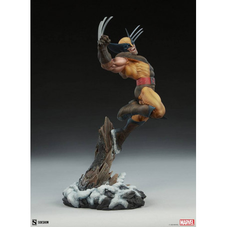 Sideshow Wolverine Braun Kostüm Premium Format