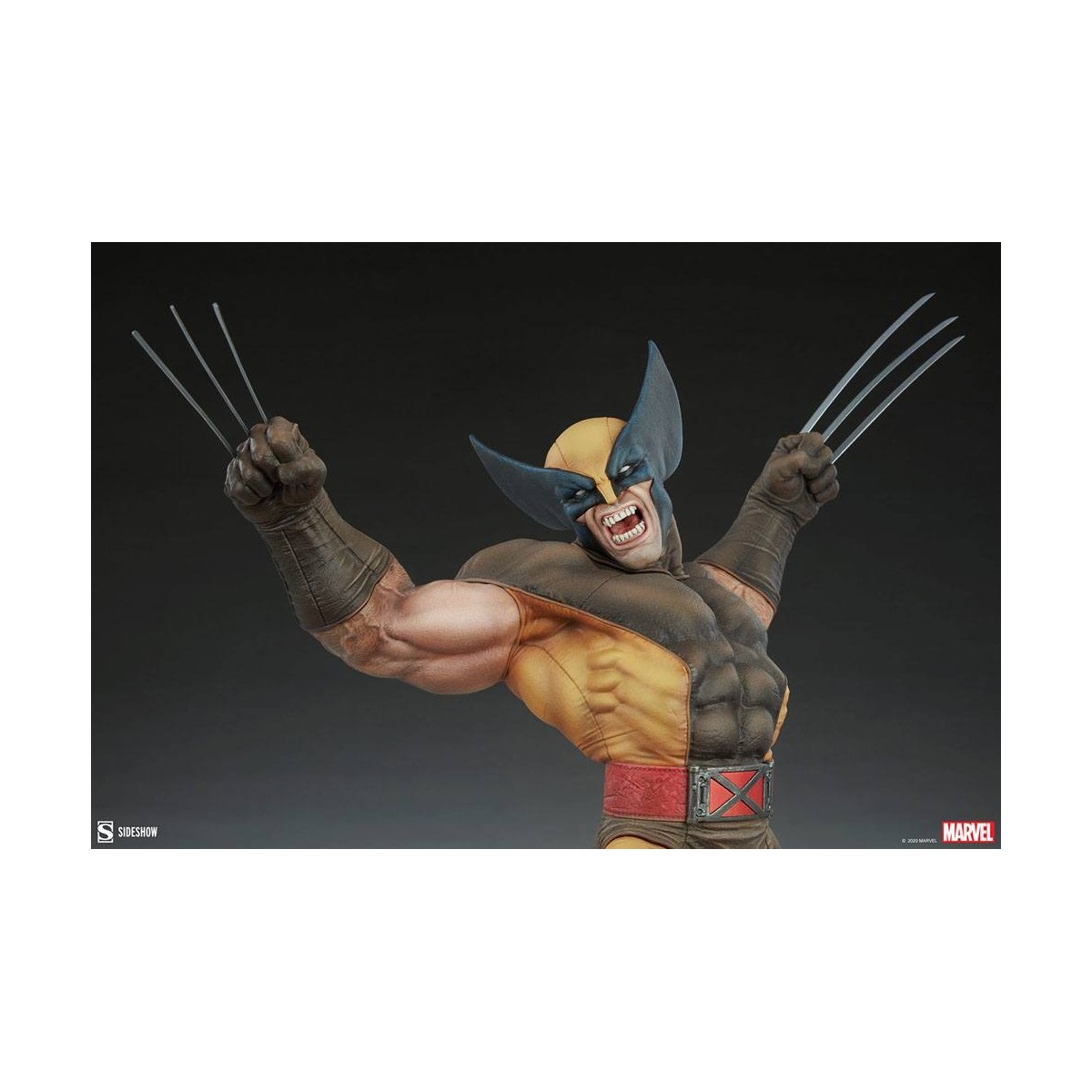 Sideshow Wolverine Braun Kostüm Premium Format