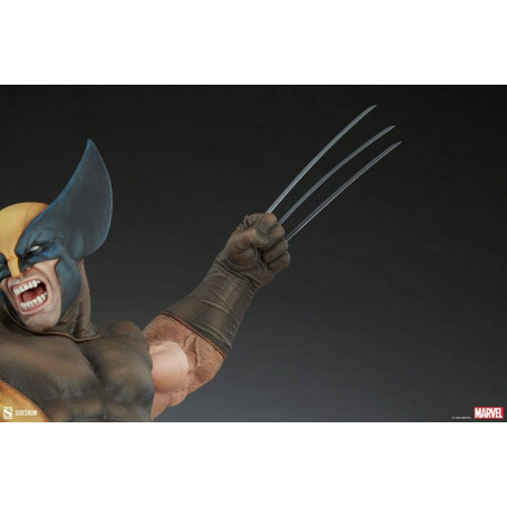 Sideshow Wolverine Braun Kostüm Premium Format