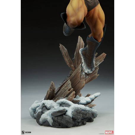 Sideshow Wolverine Braun Kostüm Premium Format