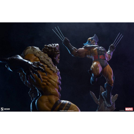 Sideshow Wolverine Braun Kostüm Premium Format