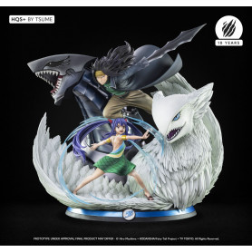 Tsume Statue Fairy Tail Gajeel & Wendy HQS+