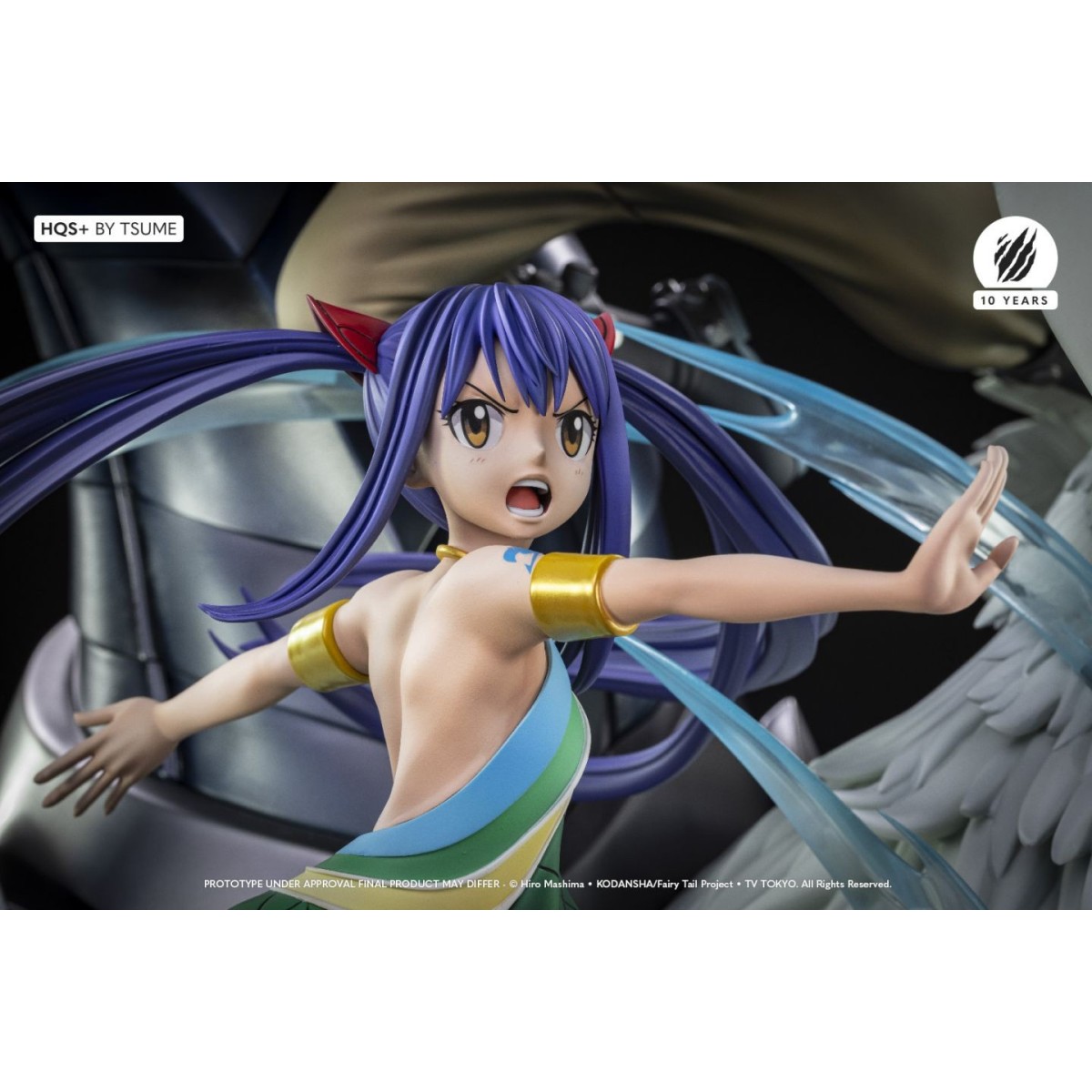 Tsume Statue Fairy Tail Gajeel & Wendy HQS+