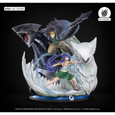 Tsume Statue Fairy Tail Gajeel & Wendy HQS+