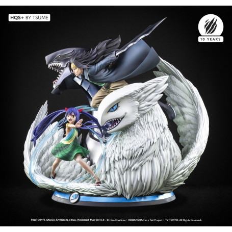Tsume Statue Fairy Tail Gajeel & Wendy HQS+