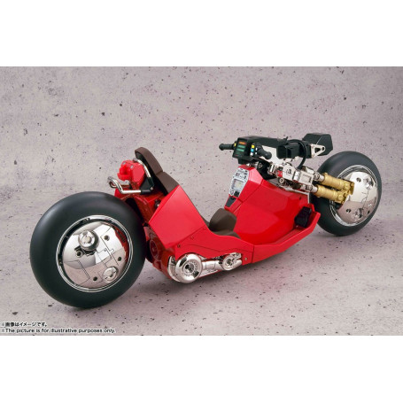Bandai AKIRA - SOUL OF POPYNICA - KANEDA BIKE REVIVAL Ver. DIECAST