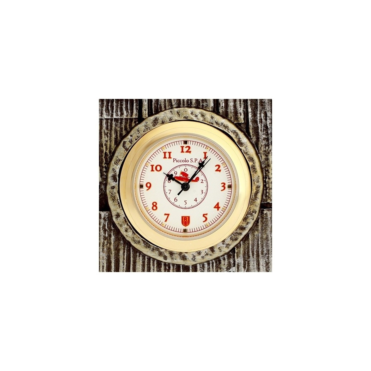 Porco Rosso - Wasserflugzeug-Uhr Savoia S.21 und Marco