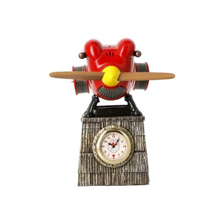 Porco Rosso - Wasserflugzeug-Uhr Savoia S.21 und Marco