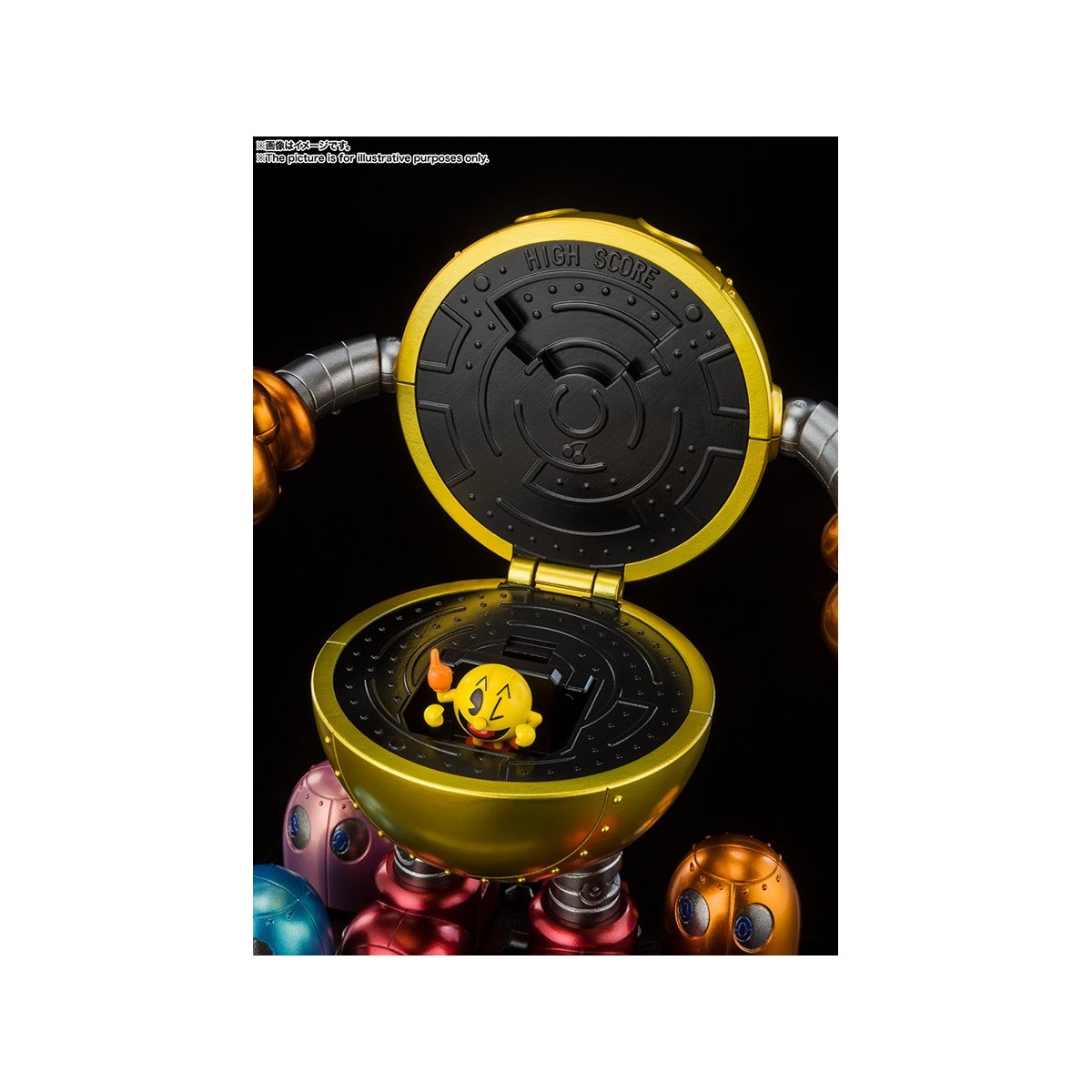 Bandai Tamashii - PAC-MAN - Seele von Chogokin Die Cast