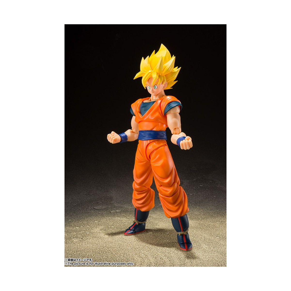 Bandai Tamashii - DRAGON BALL Z - Volle Kraft Son Goku SSJ - SHF SHFiguarts