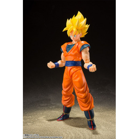 Bandai Tamashii - DRAGON BALL Z - Volle Kraft Son Goku SSJ - SHF SHFiguarts