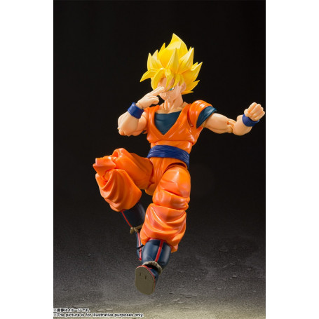 Bandai Tamashii - DRAGON BALL Z - Volle Kraft Son Goku SSJ - SHF SHFiguarts