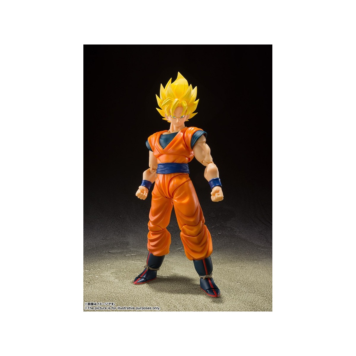 Bandai Tamashii - DRAGON BALL Z - Volle Kraft Son Goku SSJ - SHF SHFiguarts
