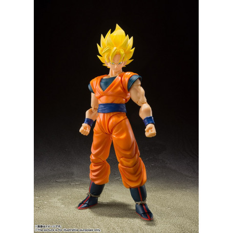 Bandai Tamashii - DRAGON BALL Z - Volle Kraft Son Goku SSJ - SHF SHFiguarts