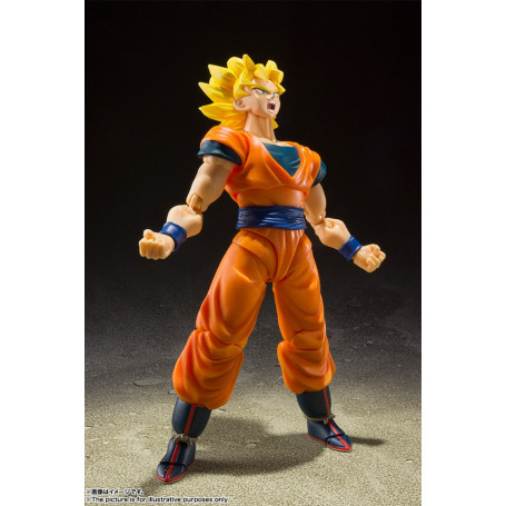 Bandai Tamashii - DRAGON BALL Z - Volle Kraft Son Goku SSJ - SHF SHFiguarts