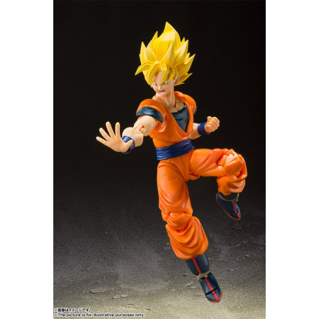 Bandai Tamashii - DRAGON BALL Z - Volle Kraft Son Goku SSJ - SHF SHFiguarts