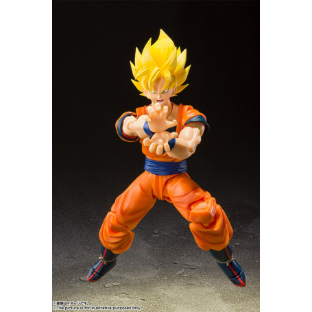 Bandai Tamashii - DRAGON BALL Z - Volle Kraft Son Goku SSJ - SHF SHFiguarts