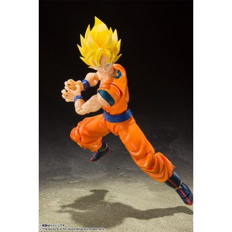 Bandai Tamashii - DRAGON BALL Z - Volle Kraft Son Goku SSJ - SHF SHFiguarts