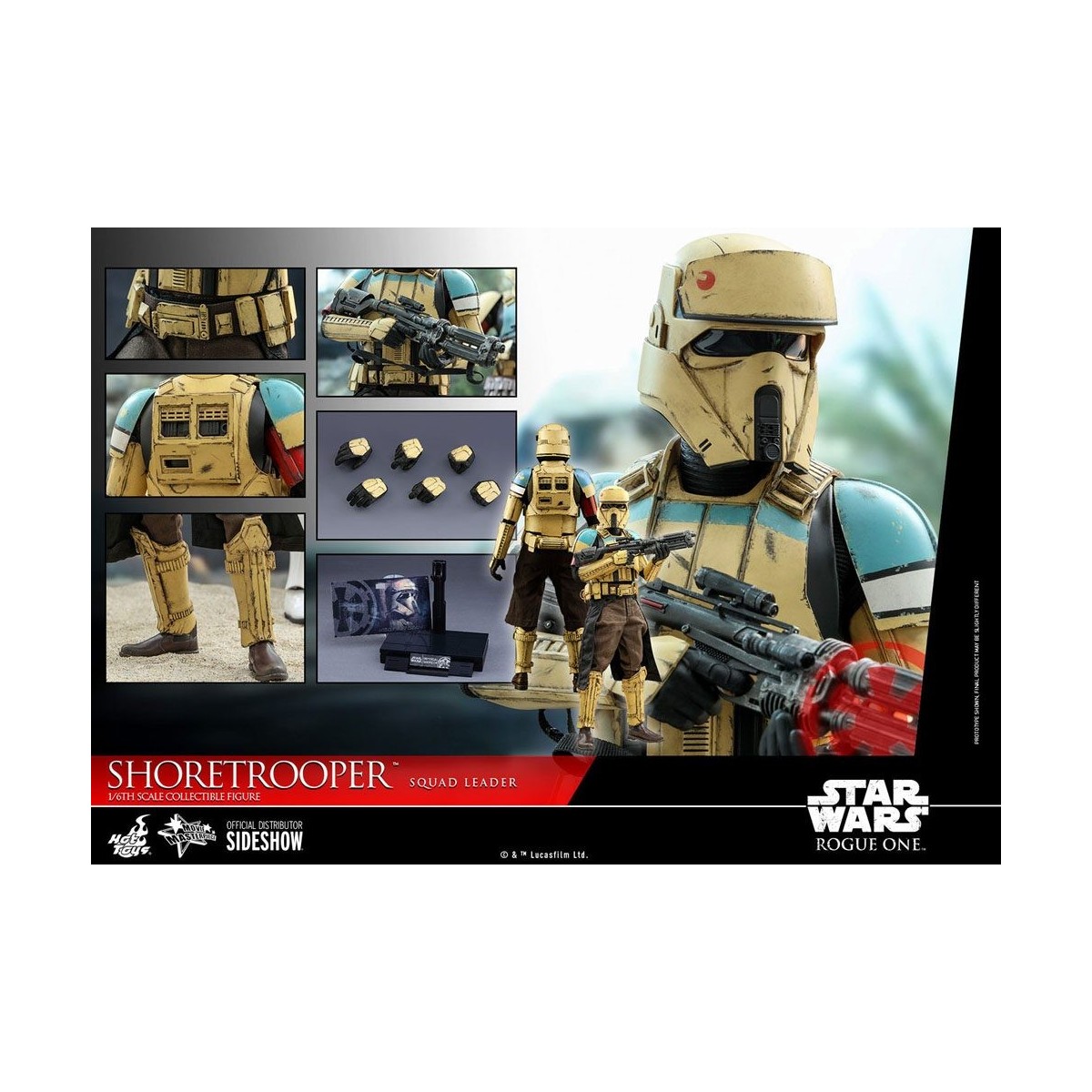 Hot Toys Star Wars Rogue One -Shoretrooper Squad Leader