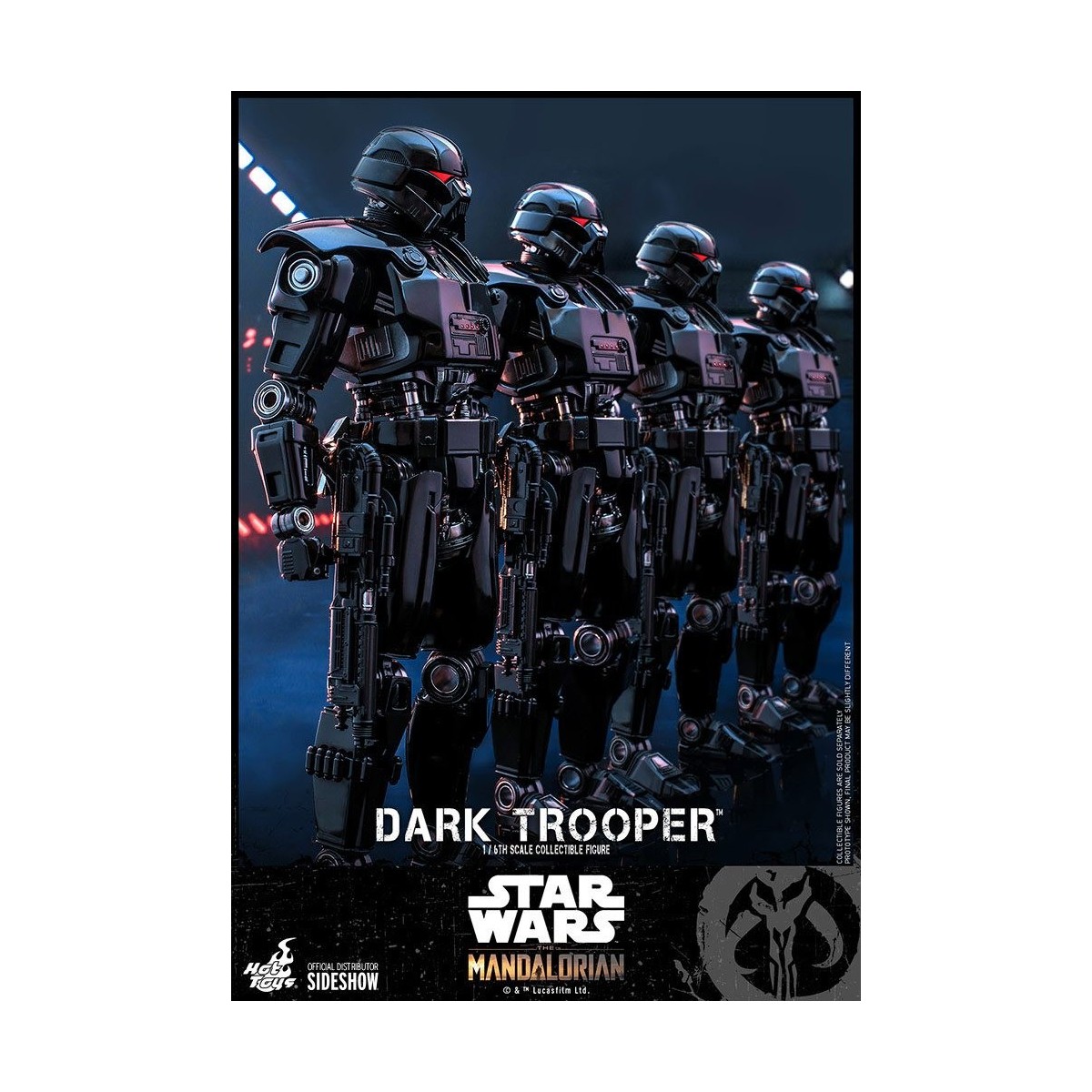 Hot Toys Star Wars - Der Mandalorianer - Dark Trooper 1/6