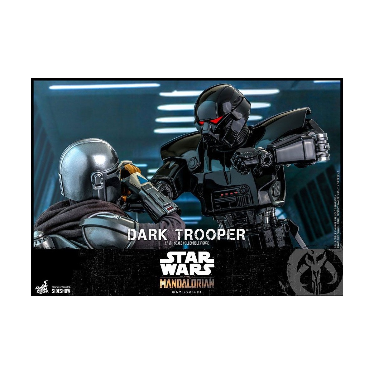 Hot Toys Star Wars - Der Mandalorianer - Dark Trooper 1/6