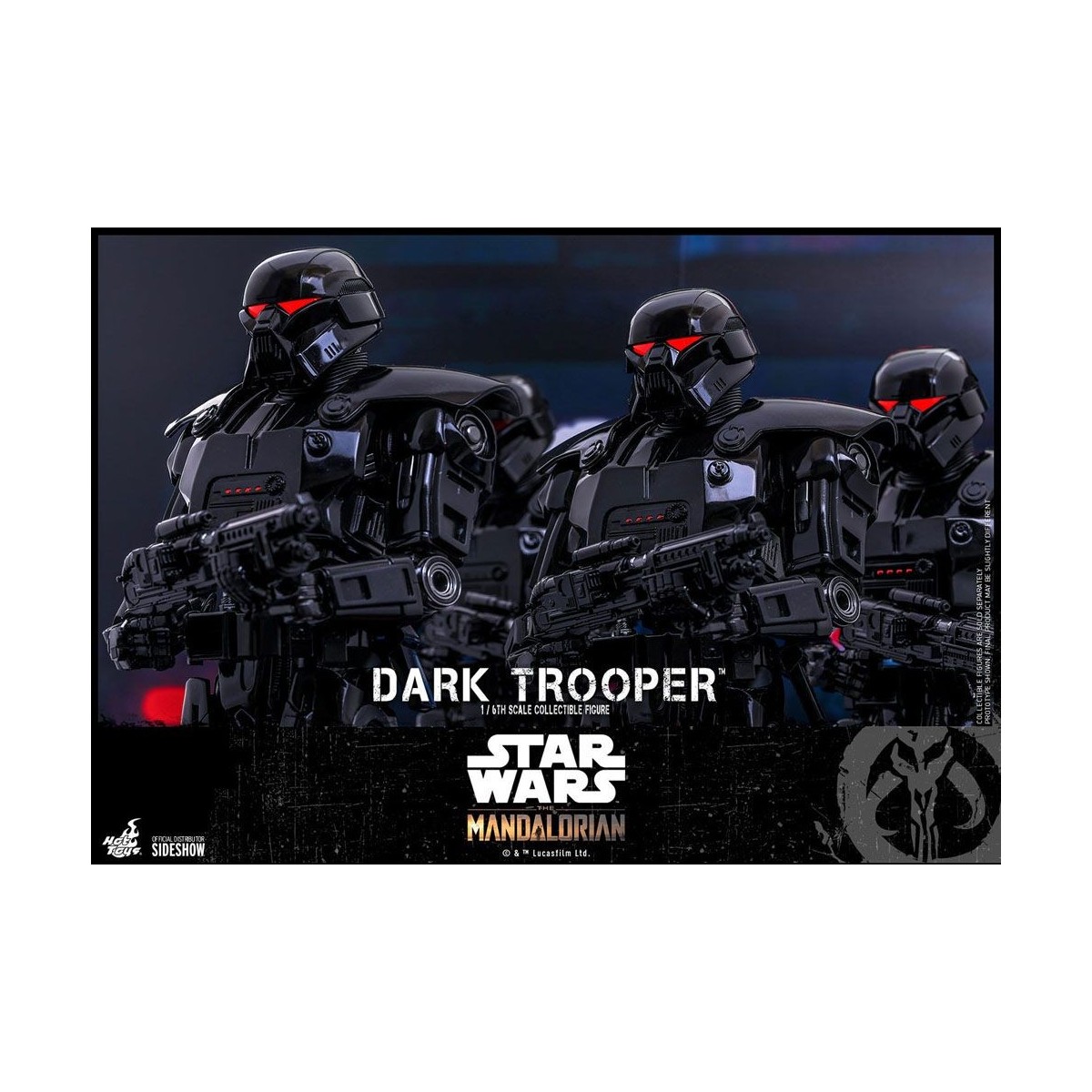 Hot Toys Star Wars - Der Mandalorianer - Dark Trooper 1/6