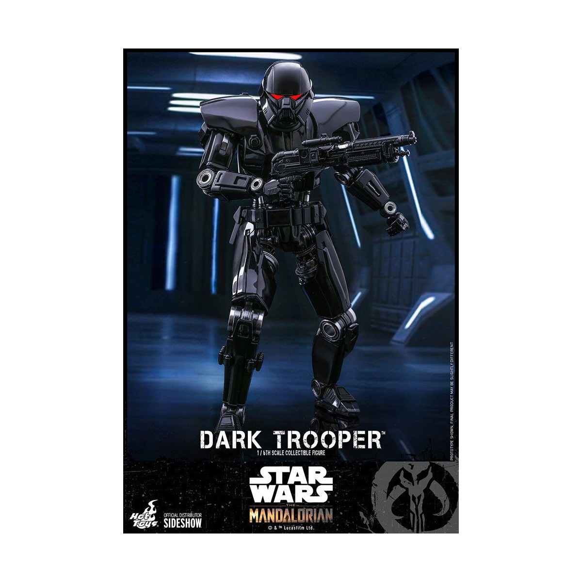 Hot Toys Star Wars - Der Mandalorianer - Dark Trooper 1/6