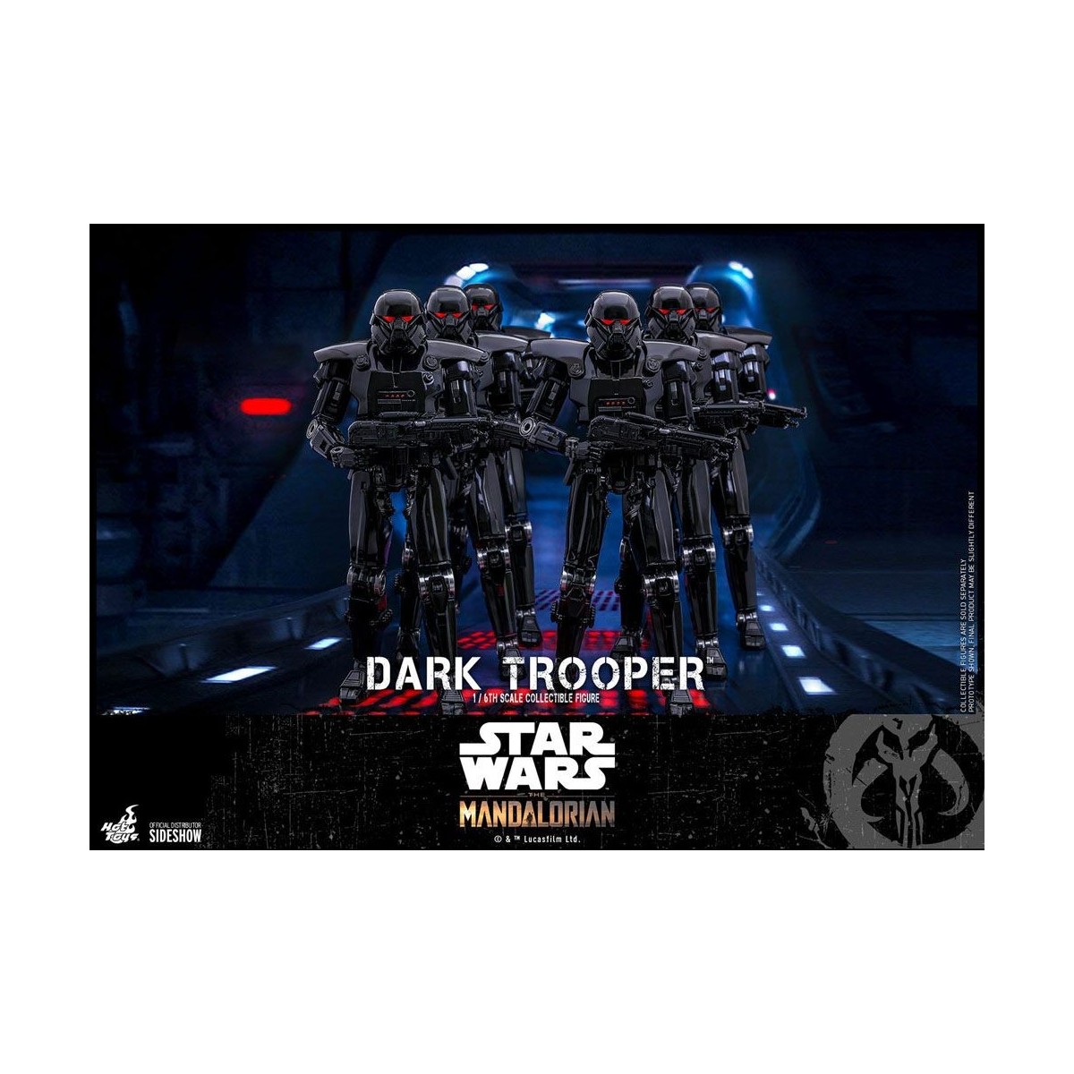 Hot Toys Star Wars - Der Mandalorianer - Dark Trooper 1/6