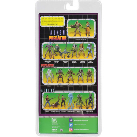 NECA ALIENS SERIE 13 kompletter Satz