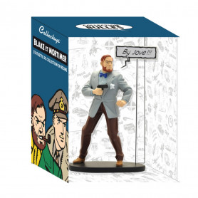 Sammlerstücke - Blake & Mortimer Statuette - Seifenblasen "By Jove!!!!"