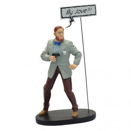 Sammlerstücke - Blake & Mortimer Statuette - Seifenblasen "By Jove!!!!"